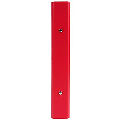 Exacompta Classeur rembordé polypropylène format ecolier 2 anneaux 25mm - 230x215mm - Rouge - Lot de 20