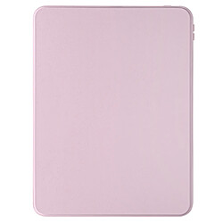 Avizar Étui pour iPad Air 11 2024 Clapet Support Rotatif avec Protège Caméra Rose Poudré