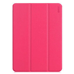 Etui en PU triple rose pour votre Apple iPad Pro 11-inch (2018)