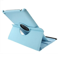 Acheter Wewoo Smart Cover bleu bébé pour nouvel iPad 3 / 2, Étui en cuir PU rotatif de 360 degrés avec fonction veille / réveil et support