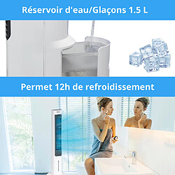 Acheter ARTIC AIR POWER TOWER climatiseur mobile 3 niveaux - VENTEO – Refroidisseur par évaporation jusqu'à 12heures de refroidissement – Réservoir 1.5L