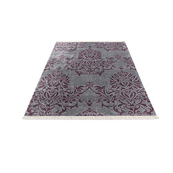 Avis Vidal Tapis de laine 201x142 gris Darya