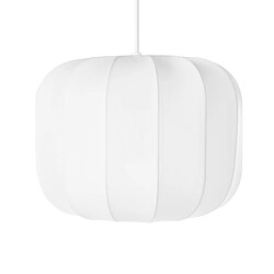 Beliani Lampe suspension CABRIALES Matière synthétique Blanc