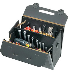 Parat Trousse à outils TOP-LINE, verrouillable par 2 serrures à crans, Dimensions intérieures : 460 x 210 x 340 mm, Volume environ 33 l, Poids 4500 g