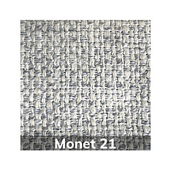 Acheter City Canapé tissu Merano angle gris clair et coussins Monet