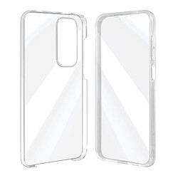 Avizar Coque Intégrale pour Galaxy A25 5G Arrière Rigide et Avant Souple Transparent