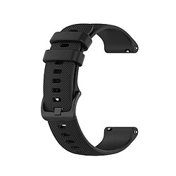 Bracelet de montre de remplacement pour Garmin Vivoactive 4S / Vivomove 3S Accessoires de montre Noir