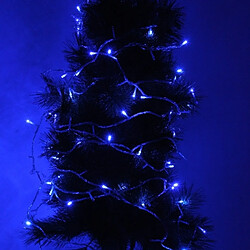 Wewoo Guirlande pour la fête de noël, 220-240 V, UE Plug 30m 300 LED lumière bleue étanche IP44 chaîne décoration avec 8 fonctions contrôleur