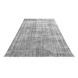 Avis Vidal Tapis de laine 287x183 gris Ultra Vintage