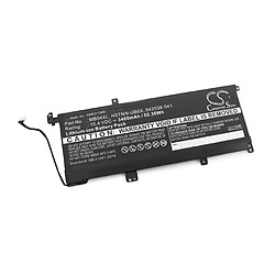 vhbw batterie compatible avec HP Envy x360 m6-aq003dx, x360 m6-aq005dx, x360 m6-aq105dx laptop (3400mAh, 15,4V, Li-Polymère, noir)