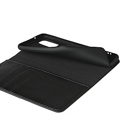 Etui en cuir véritable + TPU Cheval fou avec support noir pour votre Samsung Galaxy S20