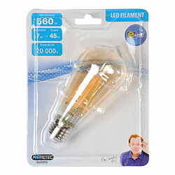 Paris Prix Ampoule LED Filament Ogive 13cm Ambre