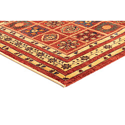 Avis Vidal Tapis de laine 156x100 rouge Kashkuli