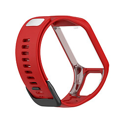 Bracelet de montre Accessoires montre connecté pour Tomtom4 - Rouge