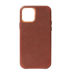 Decoded Coque pour iPhone 12 Mini en cuir Marron