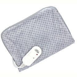 Coussin Chauffant Électrique pour le Cou, le Dos 2 Niveaux Température, Lavable, 80 , Gris, Adler, AD7415 pas cher