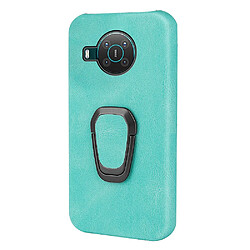 Coque en TPU + PU avec béquille, matcha grenn pour votre Nokia X10/X20