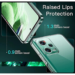 Htdmobiles Coque pour Xiaomi Poco X5 5G / Redmi Note 12 5G - housse etui silicone gel fine + film ecran - TRANSPARENT TPU