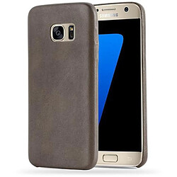 Cadorabo Etui Samsung Galaxy S7 en Brun Coque