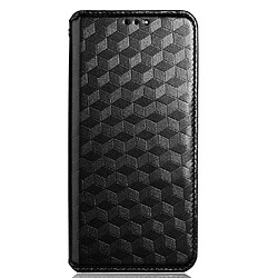 Etui en PU + TPU motif à losanges avec support, noir pour votre Realme X50 Pro 5G/X50 Pro Player