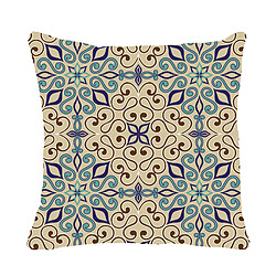 Alter Coussin avec impression numérique, 100% Made in Italy, Coussin de canapé décoratif, amovible et lavable, modèle Rakaia, 40x40x5 cm