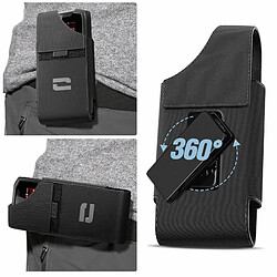 Avis Crosscall Étui Ceinture Holster Original Clip Rotatif pour Smartphone Taille S Noir