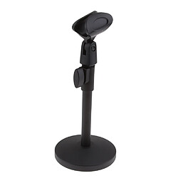 Pied de microphone de bureau 03, base en métal (réglable) pas cher