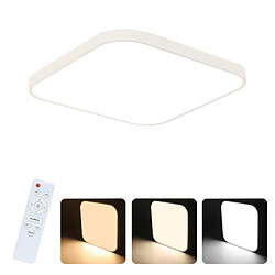 ZMH LED Ceiling Light Living Room 27CM Square 15W 3000-6500K Ceiling Light IP44 Corridor