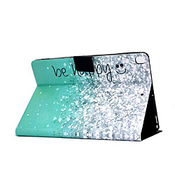 Acheter Etui en PU impression de modèle avec porte-carte l'eau pour votre Apple iPad 10.2 (2019)