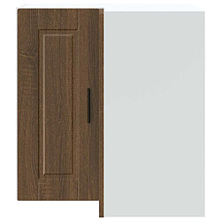 Avis vidaXL Armoire d'angle murale de cuisine Porto chêne marron