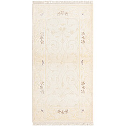 Vidal Tapis de laine 155x79 beige Darya