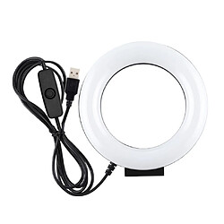 Acheter 4.7 ""Selfie lumière annulaire pour flux en direct, bureau Led caméra Ringlight