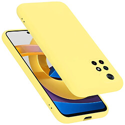 Cadorabo Coque Xiaomi POCO M4 PRO 5G Etui en Jaune