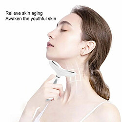 Justgreenbox Neck Photon Therapy Heating Wrinkle Removal Reduce Double Chin Skin Lifting Machine (White) - 4001165431868-wt pas cher