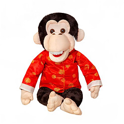 Universal 60cm gros animaux marionnettes artisanales enfants douces poupées drôles accessoires de fête bébé histoire poupée singe garçon peluche enfant cadeau | Marionnettes