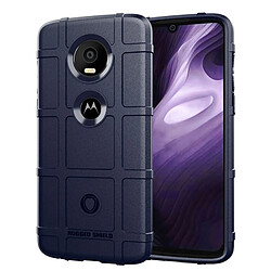 Wewoo Coque TPU antichoc à couverture totale pour Motorola Moto Z4 Play (Bleu)