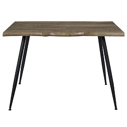 Avis The Home Deco Factory Table repas en bois et métal Forest.