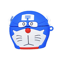 GUPBOO Airpods Coque Housse Étui Protecteur Compatible pour AirPods1/2-Chat de dessin animé mignon en travestissement