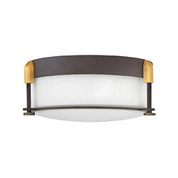 Elstead Lighting Plafonnier Salle de bains Colbin Bronze huilé