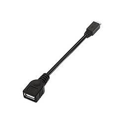 Acheter ? Câble Micro USB/M vers USB/H - 0,15 M Noir