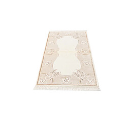 Vidal Tapis de laine 155x84 beige Darya pas cher