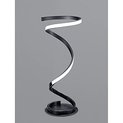 Inspired Lampe de table Helix 52cm, LED 20W, 3000K, 1600lm, Noir, 3 ans de garantie