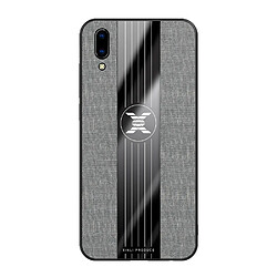 Wewoo Coque Souple Pour Vivo Y93 XINLI étui de protection TPU antichoc Texture Gris