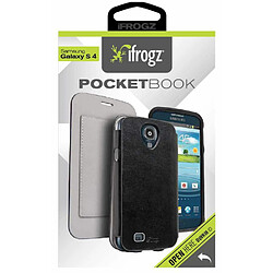 ifrogz Etui avec rabat simili cuir POCKETBOOK pour GalaxyS4 - Noir