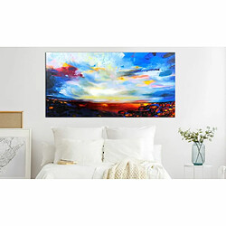 Paris Prix Tableau Imprimé Colourful Sky Wide 35 x 70 cm