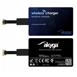 AKYGA- Patch Receveur Chargeur Induction Sans Fil - Adaptateur micro usb