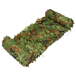 Filet de camouflage Chasse Tir Cacher Camping Woodland Filet 3X3 m - vert