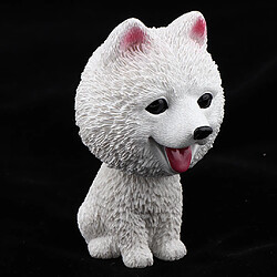 Résine Bobble Head Dog Figurine Toy Home / Car Dashboard Decor A