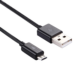 Wewoo Câble noir pour Nokia, Sony, Samsung, LG, BlackBerry, HTC, Amazon Kindle 3m Micro USB Port USB Data Cable,