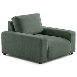 Lisa Design Pivoine - fauteuil en velours texturé